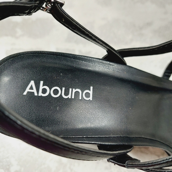 New ABOUND Nester Strappy Platform Sandal In Black X49 - Picture 11 of 13